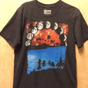 Curbside size Medium Tee-shirt gray color